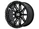 XD Outbreak Gloss Black Milled 5-Lug Wheel; 18x9; 0mm Offset (07-13 Tundra)