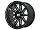 XD Outbreak Gloss Black Milled 5-Lug Wheel; 20x9; 0mm Offset (07-13 Tundra)