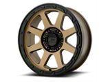 XD Addict 2 Matte Bronze with Matte Black Lip 6-Lug Wheel; 18x8.5; 0mm Offset (10-24 4Runner)