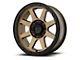 XD Addict 2 Matte Bronze with Matte Black Lip 6-Lug Wheel; 18x8.5; 0mm Offset (10-24 4Runner)