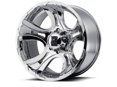 XD Crank Chrome 6-Lug Wheel; 18x9; 0mm Offset (10-24 4Runner)