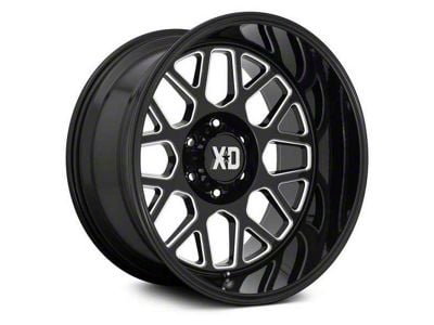 XD Grenade 2 Full Gloss Black 6-Lug Wheel; 20x10; -18mm Offset (10-24 4Runner)