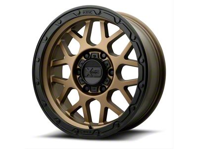 XD Grenade OR Matte Bronze with Matte Black Lip 6-Lug Wheel; 18x8.5; 0mm Offset (10-24 4Runner)