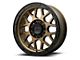 XD Grenade OR Matte Bronze with Matte Black Lip 6-Lug Wheel; 18x8.5; 0mm Offset (10-24 4Runner)