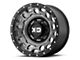 XD Holeshot Matte Gray with Black Reinforcing Ring 6-Lug Wheel; 18x9; 18mm Offset (10-24 4Runner)