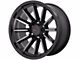 XD Luxe Gloss Black Machined with Gray Tint 6-Lug Wheel; 17x9; 0mm Offset (10-24 4Runner)