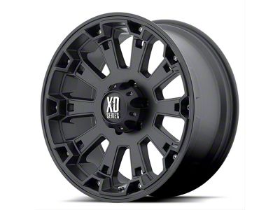 XD Misfit Matte Black 6-Lug Wheel; 18x9; 0mm Offset (10-24 4Runner)