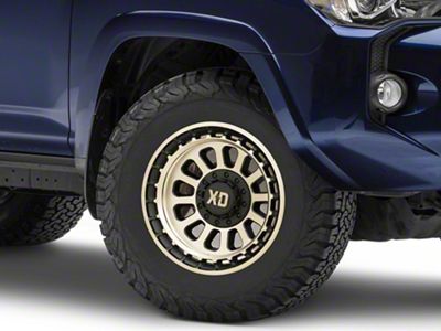 XD Omega Satin Black with Bronze Tint 6-Lug Wheel; 17x9; 18mm Offset (10-24 4Runner)