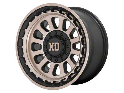 XD Omega Satin Black with Bronze Tint 6-Lug Wheel; 20x10; -18mm Offset (10-24 4Runner)