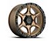 XD Portal Satin Bronze with Satin Black Lip 6-Lug Wheel; 18x8.5; 18mm Offset (10-24 4Runner)