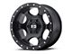 XD RG1 Satin Black with Reinforcing Ring 6-Lug Wheel; 17x9; -12mm Offset (10-24 4Runner)