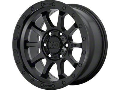 XD RG3 Satin Black 6-Lug Wheel; 17x8.5; 0mm Offset (10-24 4Runner)