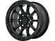 XD RG3 Satin Black 6-Lug Wheel; 17x9; 18mm Offset (10-24 4Runner)