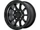 XD RG3 Satin Black 6-Lug Wheel; 18x9; 18mm Offset (10-24 4Runner)