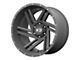 XD Swipe Satin Gray Milled 6-Lug Wheel; 17x9; 18mm Offset (10-24 4Runner)