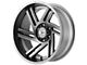 XD Swipe Satin Gray Milled 6-Lug Wheel; 18x9; 0mm Offset (10-24 4Runner)