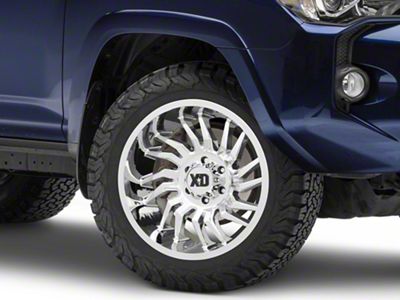 XD Tension Chrome 6-Lug Wheel; 20x10; -18mm Offset (10-24 4Runner)