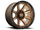 XD Titan Matte Bronze with Black Lip 6-Lug Wheel; 20x12; -44mm Offset (10-24 4Runner)