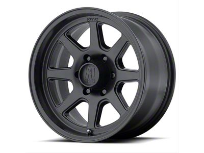 XD Turbine Satin Black 6-Lug Wheel; 17x8.5; 25mm Offset (10-24 4Runner)