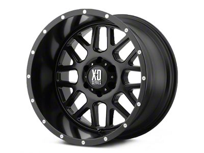 XD Grenade Satin Black 5-Lug Wheel; 18x9; 18mm Offset (07-13 Tundra)