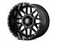 XD Grenade Satin Black 5-Lug Wheel; 20x9; 25mm Offset (07-13 Tundra)