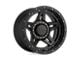 XD Brute Satin Black 6-Lug Wheel; 17x9; -12mm Offset (2024 Tacoma)