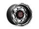 XD Demodog Satin Black Gray Tint 6-Lug Wheel; 20x12; -44mm Offset (2024 Tacoma)