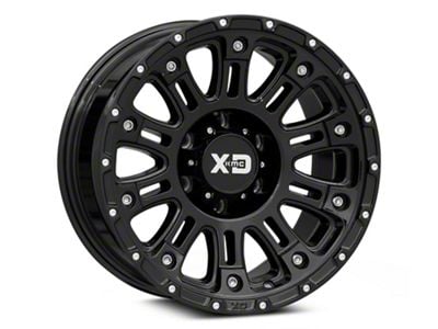 XD Hoss II Gloss Black 6-Lug Wheel; 20x12; -44mm Offset (2024 Tacoma)
