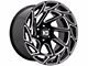 XD Onslaught Gloss Black Milled 6-Lug Wheel; 20x12; -44mm Offset (2024 Tacoma)