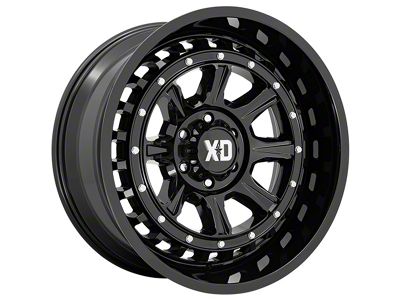 XD Outlander Gloss Black 6-Lug Wheel; 20x10; -18mm Offset (2024 Tacoma)