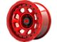 XD Storm Candy Red 6-Lug Wheel; 17x9; 0mm Offset (2024 Tacoma)