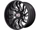 XD Tension Gloss Black Milled 6-Lug Wheel; 20x10; -18mm Offset (2024 Tacoma)