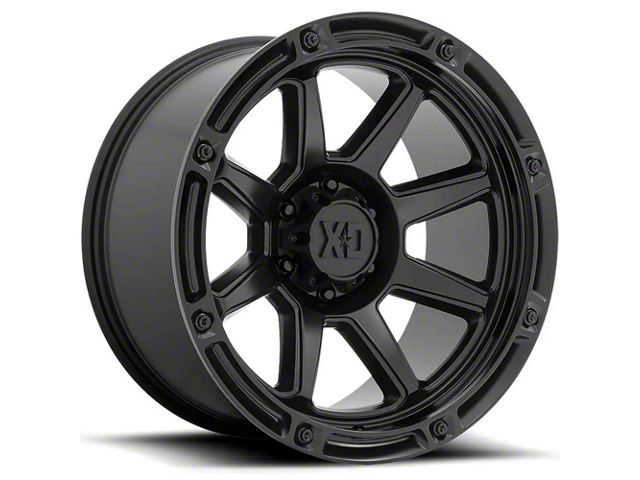 XD XD863 Satin Black 6-Lug Wheel; 20x12; -44mm Offset (2024 Tacoma)