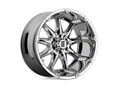 XD Badlands Chrome 6-Lug Wheel; 18x9; -12mm Offset (10-24 4Runner)