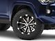 XD Badlands Gloss Black Machined 6-Lug Wheel; 18x9; -12mm Offset (10-24 4Runner)