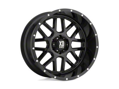 XD Grenade Gloss Black 6-Lug Wheel; 18x9; 18mm Offset (10-24 4Runner)