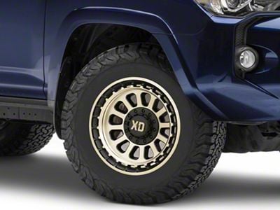 XD Omega Satin Black with Bronze Tint 6-Lug Wheel; 17x9; 0mm Offset (10-24 4Runner)