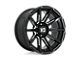 XD Outbreak Gloss Black Milled 6-Lug Wheel; 16x8; 10mm Offset (10-24 4Runner)