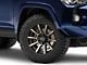 XD Outbreak Satin Black with Gray Tint 6-Lug Wheel; 18x9; 12mm Offset (10-24 4Runner)