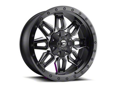 XD RG2 Satin Black 6-Lug Wheel; 17x8; 25mm Offset (10-24 4Runner)