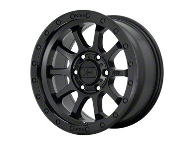 XD RG3 Satin Black 6-Lug Wheel; 18x9; 0mm Offset (10-24 4Runner)