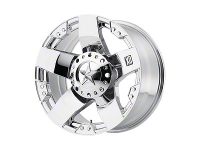 XD Rockstar Chrome 6-Lug Wheel; 17x8; 35mm Offset (10-24 4Runner)