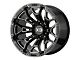 XD Boneyard Gloss Black Milled 6-Lug Wheel; 18x9; 0mm Offset (22-24 Bronco Raptor)