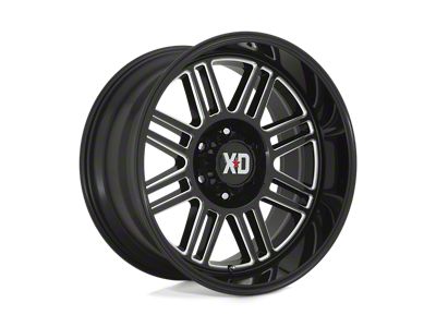 XD Cage Gloss Black Milled 6-Lug Wheel; 20x9; 0mm Offset (22-24 Bronco Raptor)