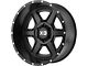 XD Fusion Satin Black 6-Lug Wheel; 20x9; -12mm Offset (21-24 Bronco, Excluding Raptor)