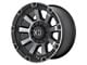 XD Gauntlet Satin Black with Gray Tint 6-Lug Wheel; 20x9; 0mm Offset (21-24 Bronco, Excluding Raptor)