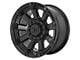 XD Gauntlet Satin Black 6-Lug Wheel; 20x10; -18mm Offset (21-24 Bronco, Excluding Raptor)