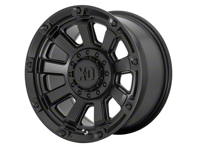 XD Gauntlet Satin Black 6-Lug Wheel; 20x9; 0mm Offset (21-24 Bronco, Excluding Raptor)