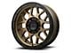 XD Grenade OR Matte Bronze with Matte Black Lip 6-Lug Wheel; 18x8.5; 0mm Offset (22-24 Bronco Raptor)