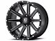 XD Heist Satin Black Milled 6-Lug Wheel; 20x10; -24mm Offset (22-24 Bronco Raptor)